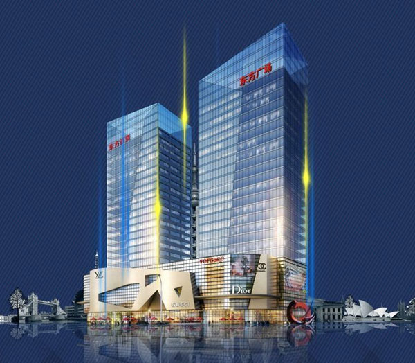 荊門幕墻—荊門東方國(guó)際廣場(chǎng)幕墻